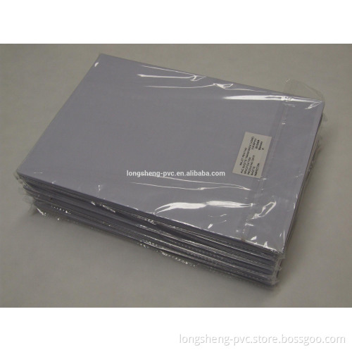 PVC coated overlay FOR CARDS/ PVC Sheet